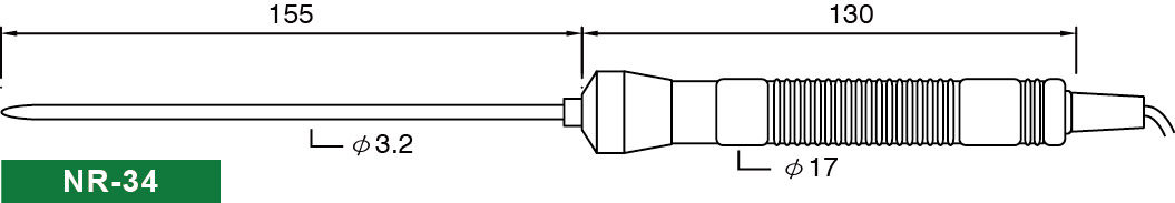 NR-34 immersion/penetration K-type thermocouple