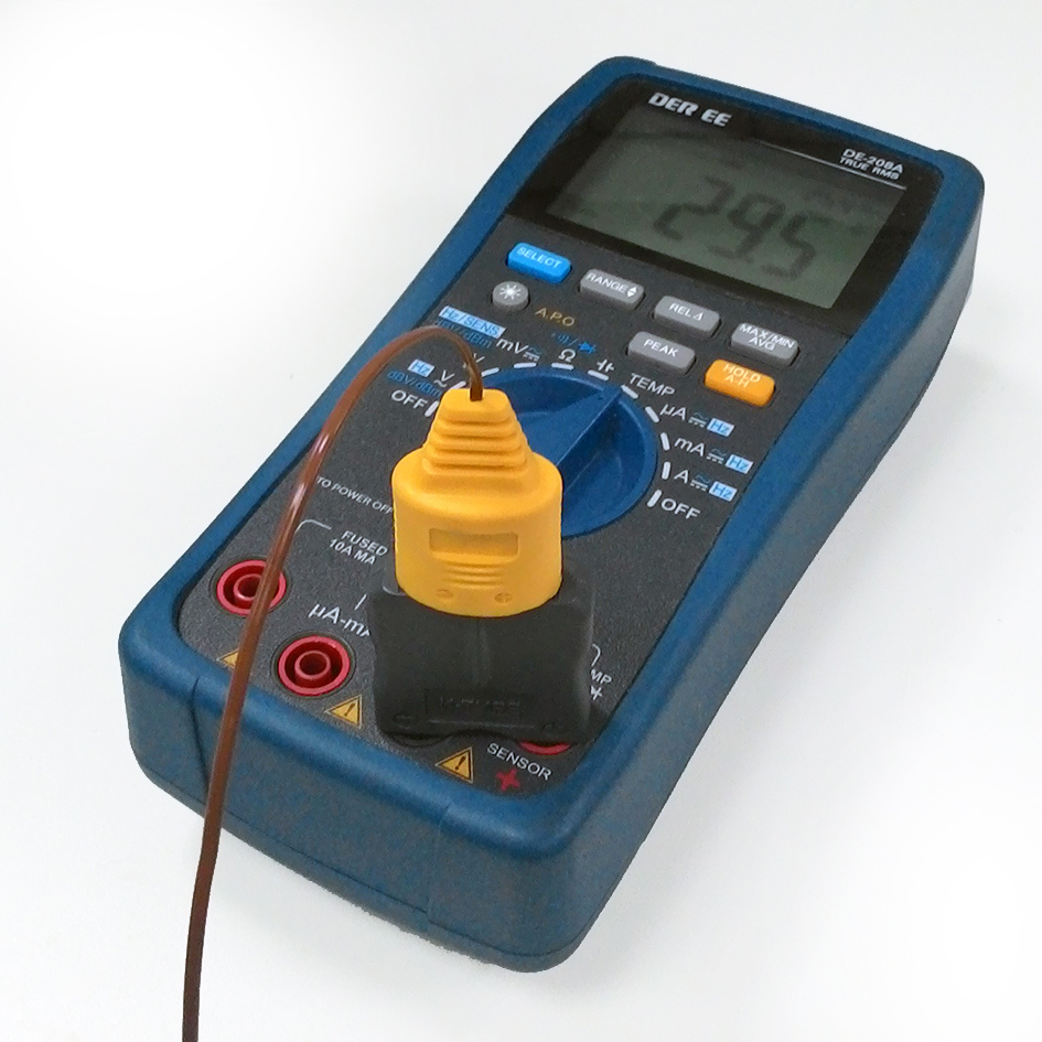 Application of NR-38 K-type thermocouple connector Application of NR-38 K-type thermocouple connector