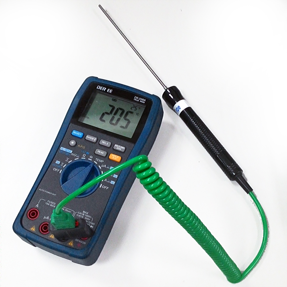 Application of NR-38 K-type thermocouple connector Application of NR-38 K-type thermocouple connector